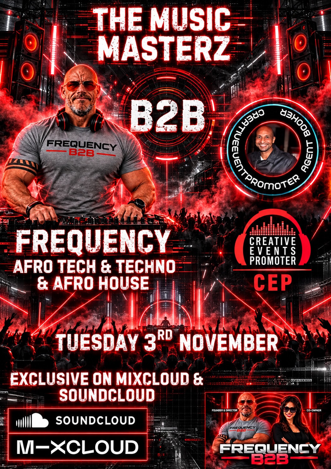 The Music Masterz B2B — Frequency B2B · Nov 3